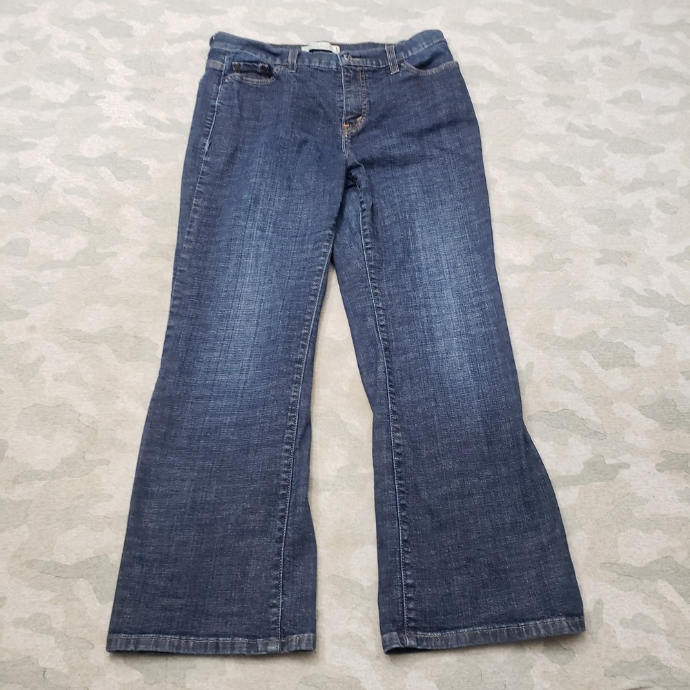 Levi's 512 Jeans Womens 12P Blue Perfectly Slimming Bootcut Denim Medium Wash